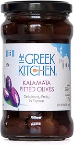 Оливки Каламата без косточек от The Greek Kitchen - отборные и натурально вяленые, 290 г.