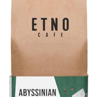Кофейные зерна Etno Cafe Abyssinian Highland, 250 г, 100% арабика, средняя обжарка, низкое содержание кофеина.