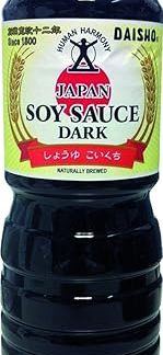 Соевый соус Daisho, темный изысканный (коикучи), ПЭТ-бутылка, натурального брожения (1 x 1 л)