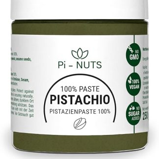 Фисташковая паста Pi-nuts, фисташковый крем 100%, 250 г