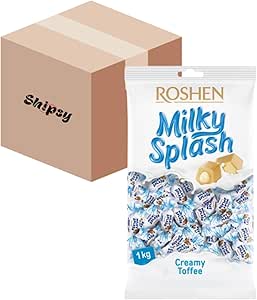Коробка из-под кофе ROSHEN MILKY SPLASH 1 кг