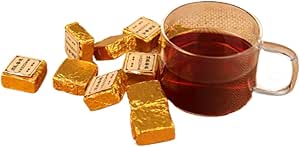 Premium Starzejący Się Zapach Czarna Herbata Puerh, Chińska Mała Cegła Herbaciana - Herbata Dojrzała Pu 'er (50g)