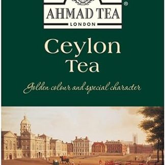 Черный цейлонский чай Ahmad Tea, 20 чайных пакетиков с ленточкой/этикеткой, герметично запечатанные, упакованы в фольгу.