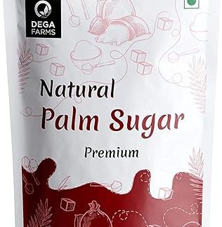 Натуральный пальмовый сахар премиум-класса DEGA FARMS - 200 г Изготовлено из 100% чистых, органических и натуральных ингредиентов (упаковка из 2 шт.) - Сертифицировано Sedex