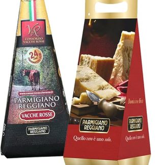 Специальная коробка YesEatIs — Пармиджано Реджано Консорцио Vacche Rosse 24 месяца — 250 г — Рождественская подарочная коробка