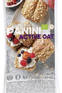 Панини Шнитцер Актив Овсяные органические 180 г