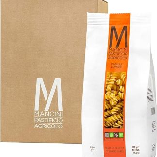 Mancini Pastificio Agricolo - Длинные фузилли 500 гр - Коробка по 12 упаковок