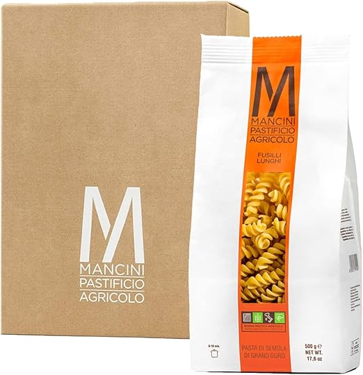 Mancini Pastificio Agricolo - Длинные фузилли 500 гр - Коробка по 12 упаковок