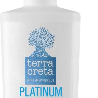 Оливковое масло первого холодного отжима Terra Creta Platinum 0.3 Extra Virgin 500 мл – ультранизкая кислотность | Холодный отжим | Премиум-класса с Крита | Сорт Koroneiki