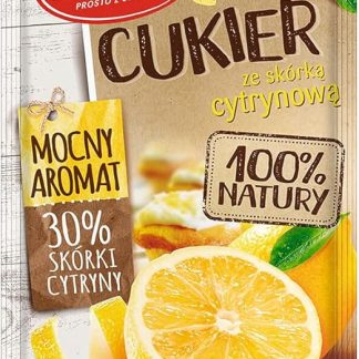 Сахар Delecta с лимонной цедрой - 15 г