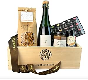 Премиальная подарочная корзина «Гранд-бранч» с высококачественными региональными продуктами — идеальный подарок на день рождения, Рождество и в знак благодарности.