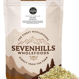 Семена конопли Sevenhills Wholefood Organic Raw Shelled Hemp Seeds 500 г
