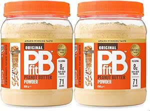 Арахисовая паста PBfit в порошке – без глютена, с высоким содержанием белка, на 87% меньше жира, натуральная, легко намазываемая. Порошкообразная арахисовая паста изготовлена ​​из настоящего жареного и прессованного арахиса.