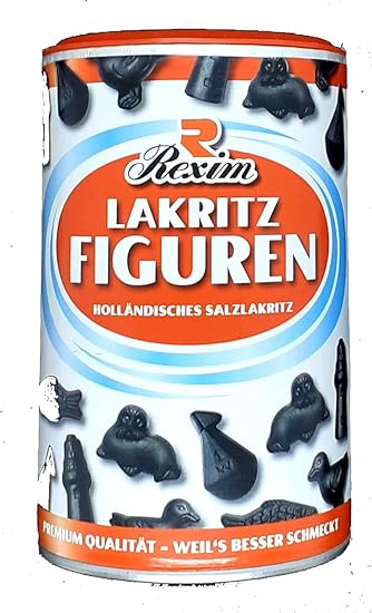 Фигурки Рексим Лакритц банка 250 г.