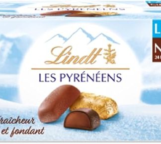 Lindt Les Pyreneens — набор свежих и сливочных молочных шоколадных конфет — идеальный подарок на Рождество, 175 г.