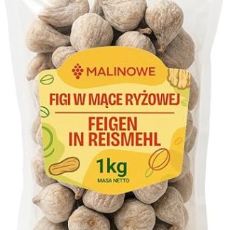 Сушеные инжир с малиной в рисовой муке, 1 кг, премиум-качество.