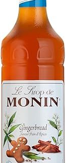Имбирный сироп Monin Premium без сахара, 1 литр
