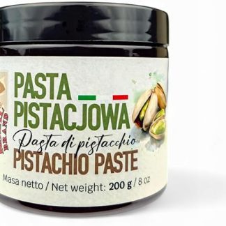 Фисташковая паста Royal Brand, 100% без добавок - лучшие итальянские фисташки из Сицилии - фисташковый крем - фисташковый мусс из очищенных фисташковых ядер - для выпечки и десертов - 200 г