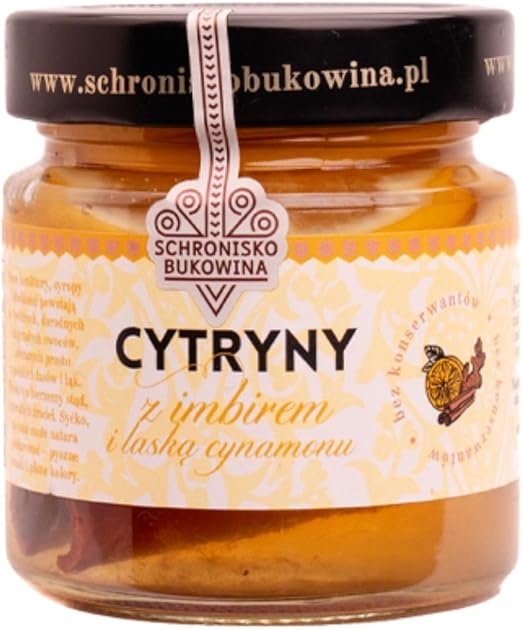 Лимоны с имбирем, палочкой корицы и медом.