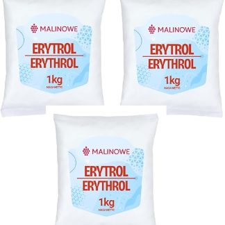 Малиновый эритритол 3x1 кг Натуральный подсластитель, заменитель сахара, 0 калорий, эритритол