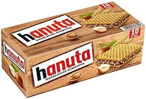 Вафли Ferrero Hanuta, 220 грамм, 10 штук, 1 упаковка капсул.