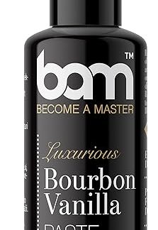 Ванильная паста BAM Luxury Bourbon Vanilla Paste, 50 мл, для домашней и профессиональной выпечки, экстракт мадагаскарской ванили для десертов.