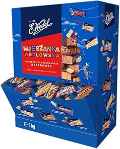 WEDEL Wedel Микс Шоколадные конфеты 3 кг 3000 г