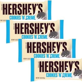 Херши® Таволетта ди Чокколато Бьянко Ароматиццато с Бискотти в Пецци - 4 x 43 гр.