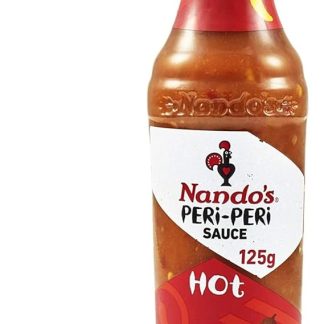 Острый соус пери-пери от Nando's, 125 г, упаковка из 6 штук.