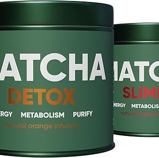 WOW TEA Premium Matcha Detox & Premium Matcha Slimfit: 100% натуральный детокс и средство для похудения талии.