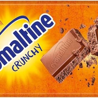 Шоколадный батончик Ovomaltine Crunchy – оригинальный швейцарский батончик из цельного молока с хрустящими кусочками отборного какао, сбалансированного вкуса (1 x 100 г)