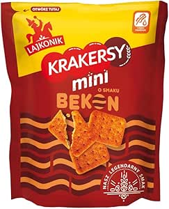 Крекеры Lajkonik Mini Bacon 100 г