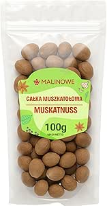 Цельный малиновый мускатный орех, 100 г, премиум качество.