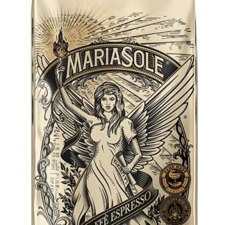 Кофейные зерна Mariasole Caffè Espresso — традиционная сицилийская обжарка на дровах — 1 кг высококачественных зерен для эспрессо, достаточных для полной кофемашины и фильтра.