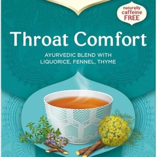 Органический травяной чай Yogi Tea для облегчения боли в горле, 17 пакетиков.