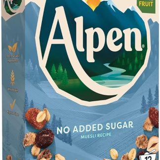 Мюсли Alpen без добавления сахара (1 x 560 г) – полезный завтрак в швейцарском стиле – вкусные хлопья с высоким содержанием клетчатки и без добавления сахара.