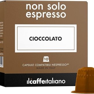 Il caffè italiano - 80 шоколадных капсул - капсулы, совместимые с Nespresso