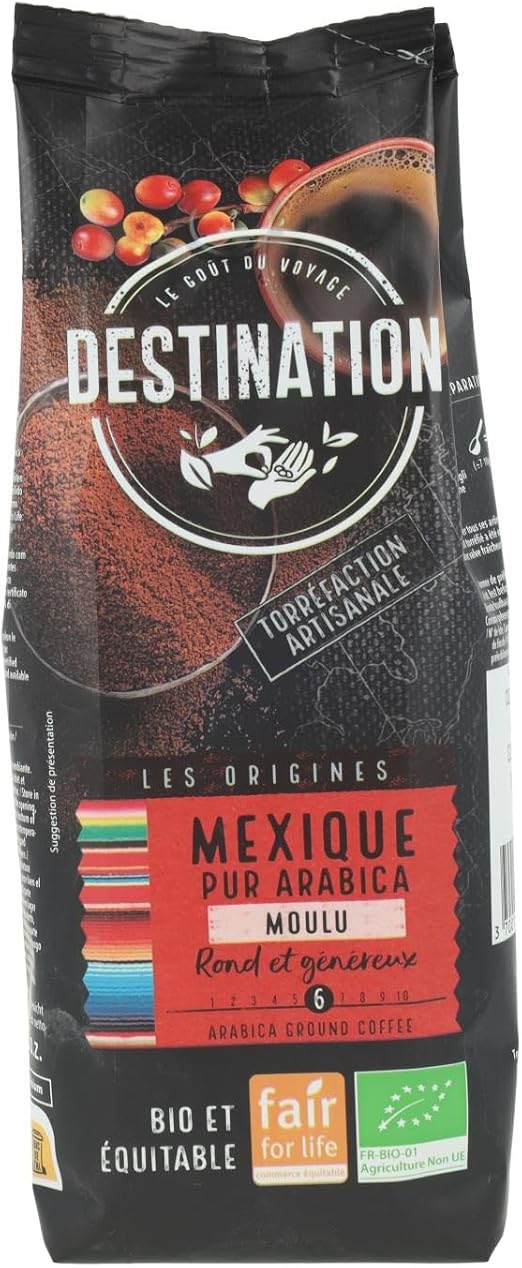 Молотый кофе 100% арабика, Мексика, 250 г, EKO Destination