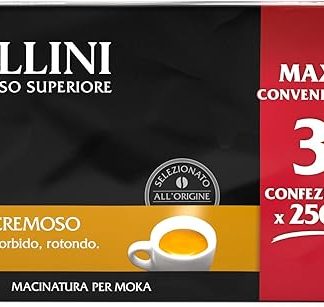 Молотый кофе Pellini, N.20 Cremoso, 3 х 250 г