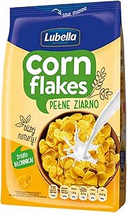 Цельнозерновые кукурузные хлопья Lubella, 500 г