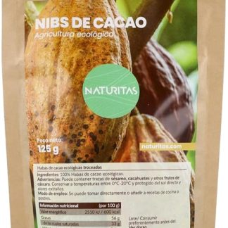 Био какао-бобы 125 г