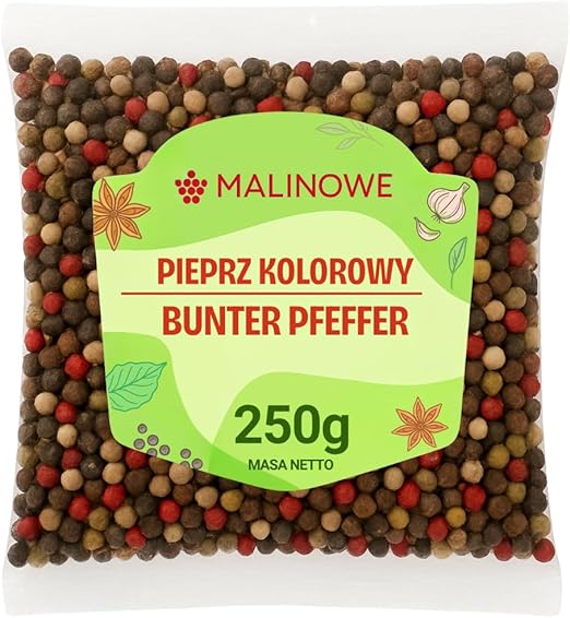 Малиновый разноцветный перец, 250 г, зерновой