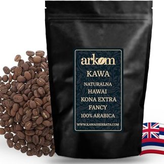 Кофе Arkom Hawaii Kona Extra Fancy Арабика в зернах, 500г