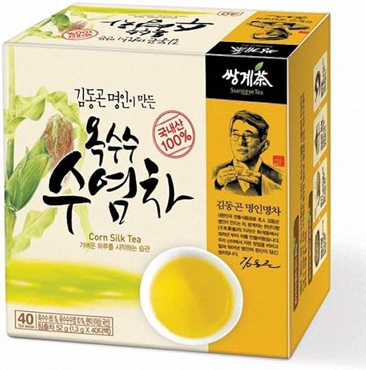 Чай Ssanggye, кукурузные рыльца, 1,3 г, 40 чайных пакетиков.