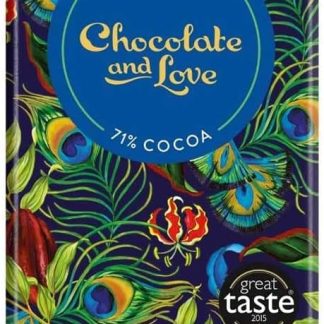 Органический темный шоколад Chocolate and Love, 71% насыщенный, из Перу и Доминиканской Республики, 80 г (12 штук)