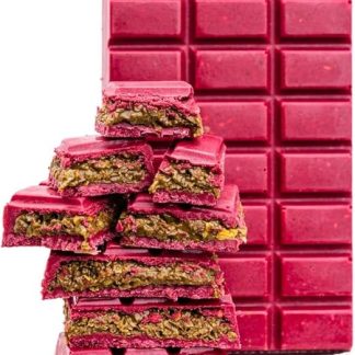 Белый шоколад Дубай с малиной 140г - Schronisko Bukowina