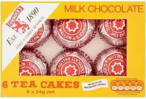 Шоколадные кексы Tunnock's с молочным шоколадом, 6 x 24 г