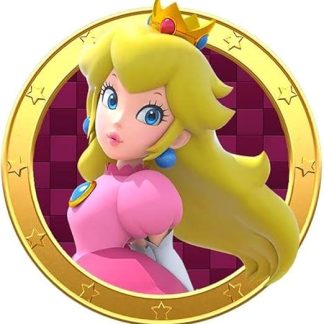 Вафли Ostia для украшения тортов и тортов в стиле Super Mario (мод. 9)