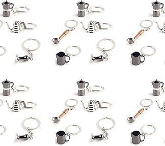 30 клавиш для работы с кофеварками, эспрессо, мока, портативными кофейными принадлежностями, подарок.