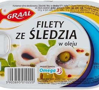 Филе сельди Graal в масле, 170 г